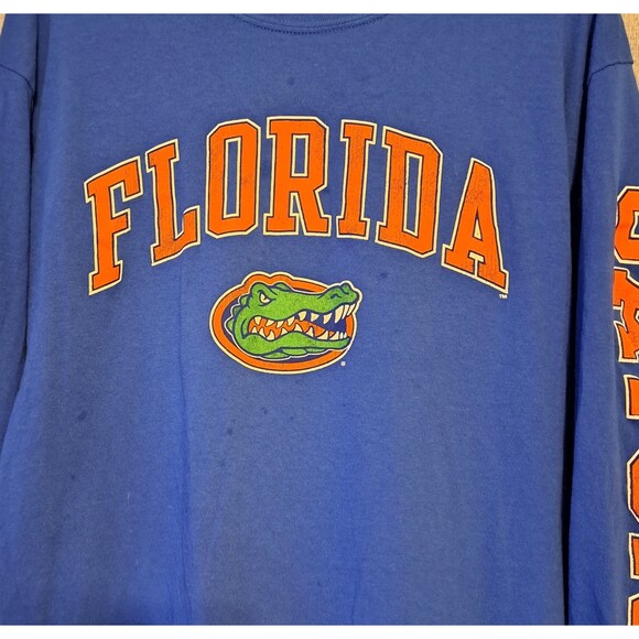 Fanatics Men's Blue University Of Florida Gators Long Sleeved T Shirt Size Large - Picture 3 of 6